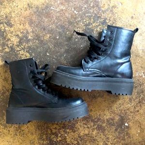 ASOS Platform combat boots